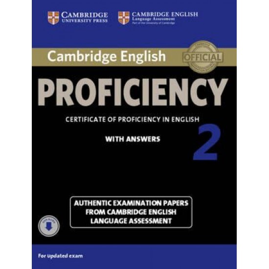 Cambridge English Proficiency 2 - Self Study Pack (With Answers+Downloadable CDs)